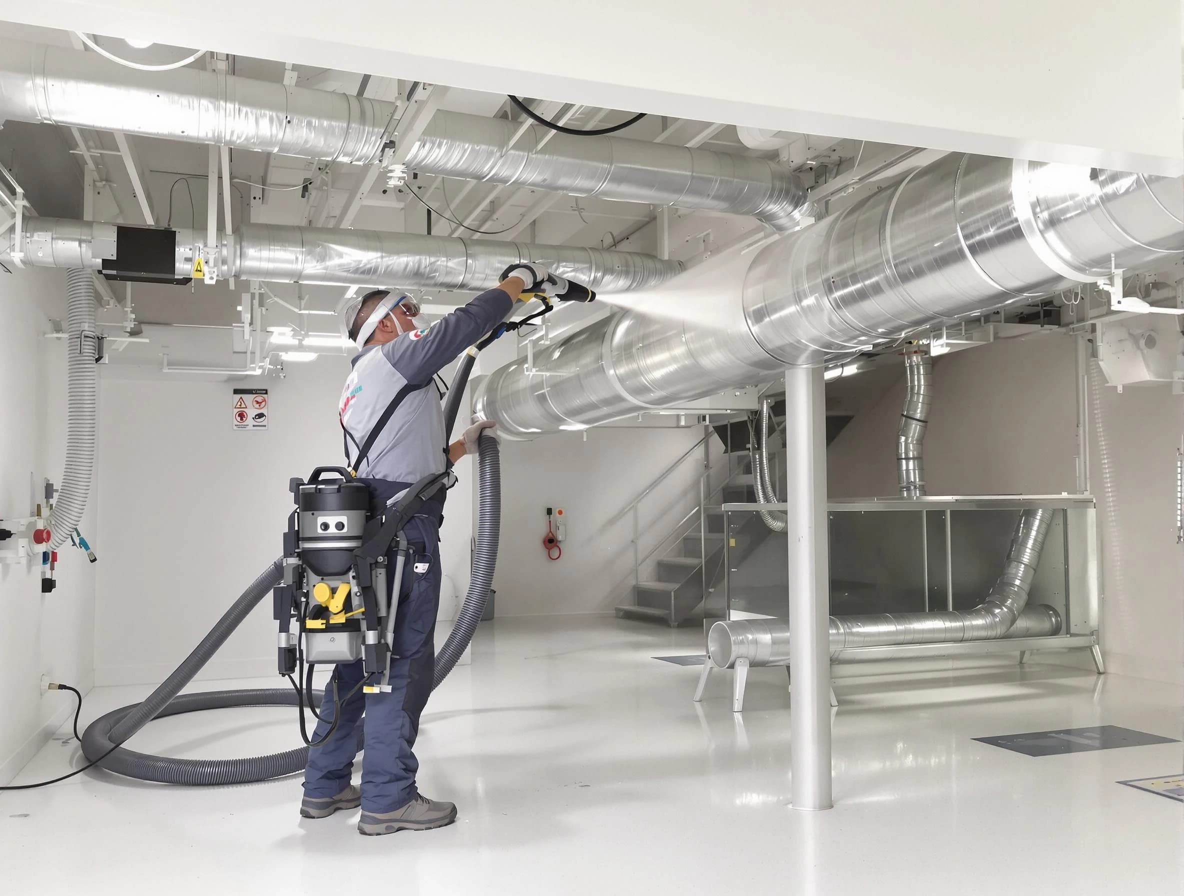 Professional central duct cleaning by Tuttle Air Duct Cleaning in Tuttle