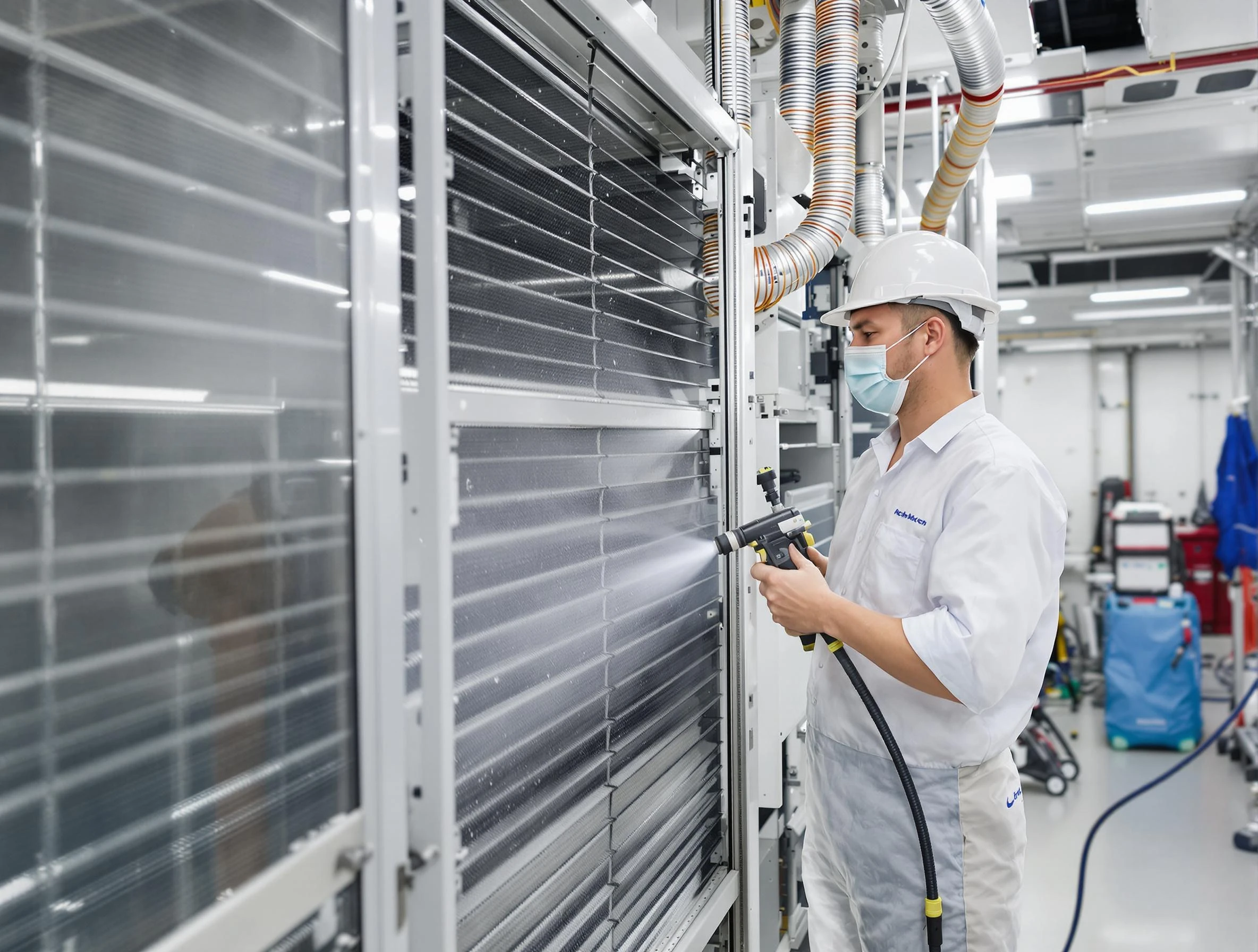 Professional AC coil cleaning by Tuttle Air Duct Cleaning in Tuttle