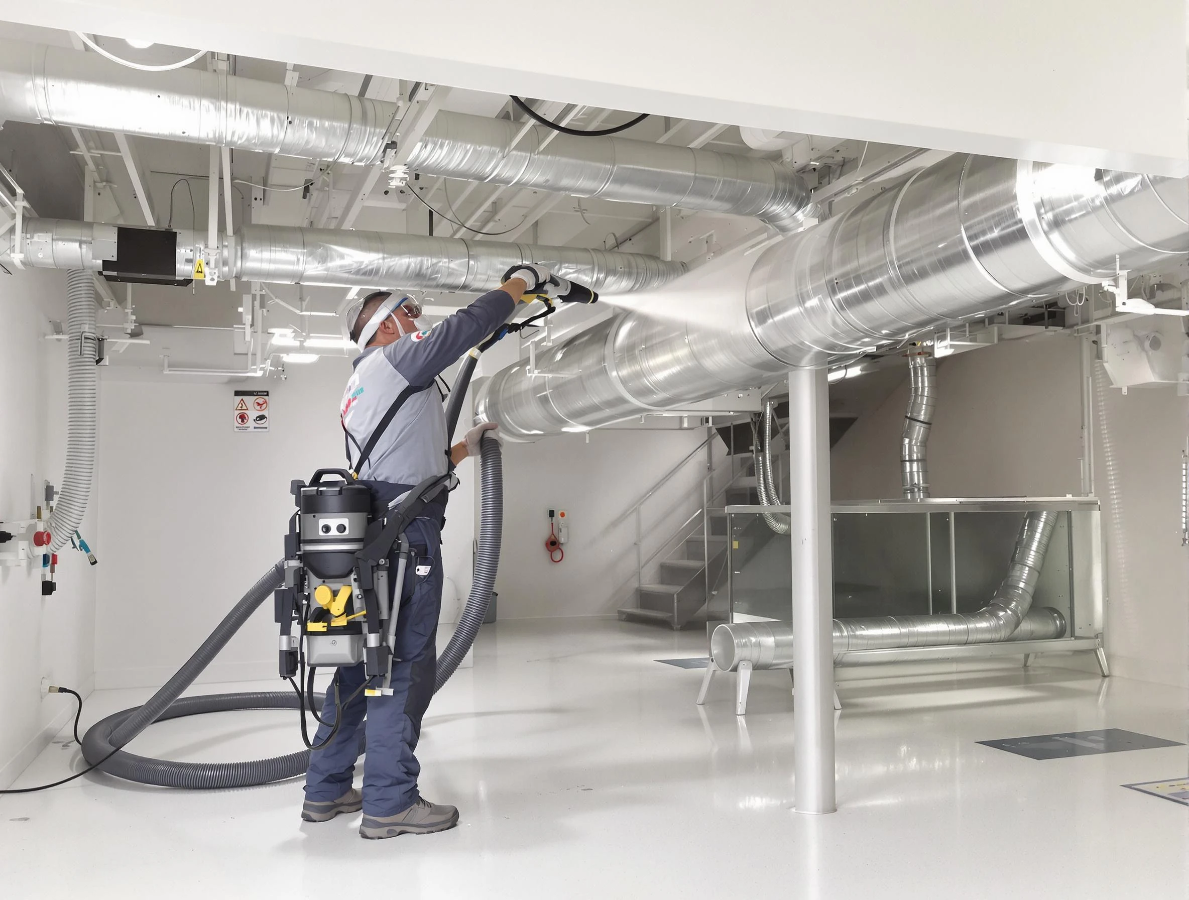 Professional central duct cleaning by Tuttle Air Duct Cleaning in Tuttle